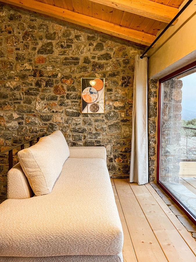 Modern Stone Villas With Swimming Pool アリヴェリ エクステリア 写真