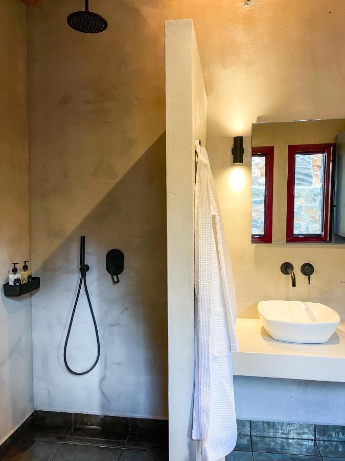 Modern Stone Villas With Swimming Pool アリヴェリ エクステリア 写真