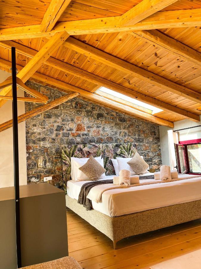 Modern Stone Villas With Swimming Pool アリヴェリ エクステリア 写真